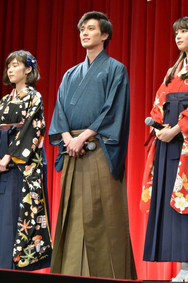 『ちはやふる‐結び‐』完成披露試写会舞台挨拶20180220