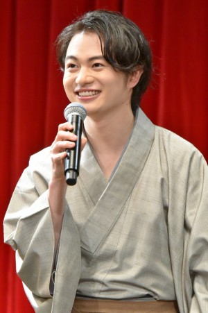 森永悠希、『ちはやふる‐結び‐』完成披露試写会舞台挨拶に登壇