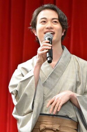 森永悠希、『ちはやふる‐結び‐』完成披露試写会舞台挨拶に登壇