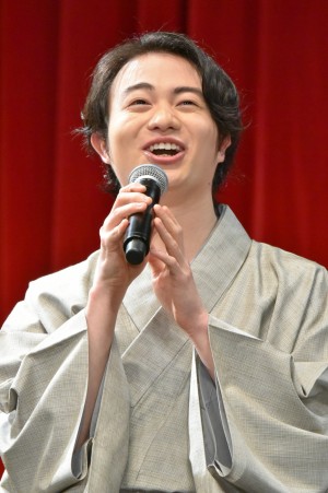 森永悠希、『ちはやふる‐結び‐』完成披露試写会舞台挨拶に登壇