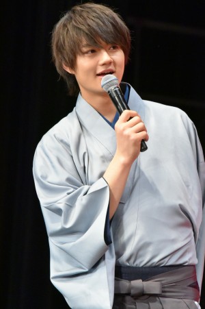 佐野勇斗、『ちはやふる‐結び‐』完成披露試写会舞台挨拶に登壇