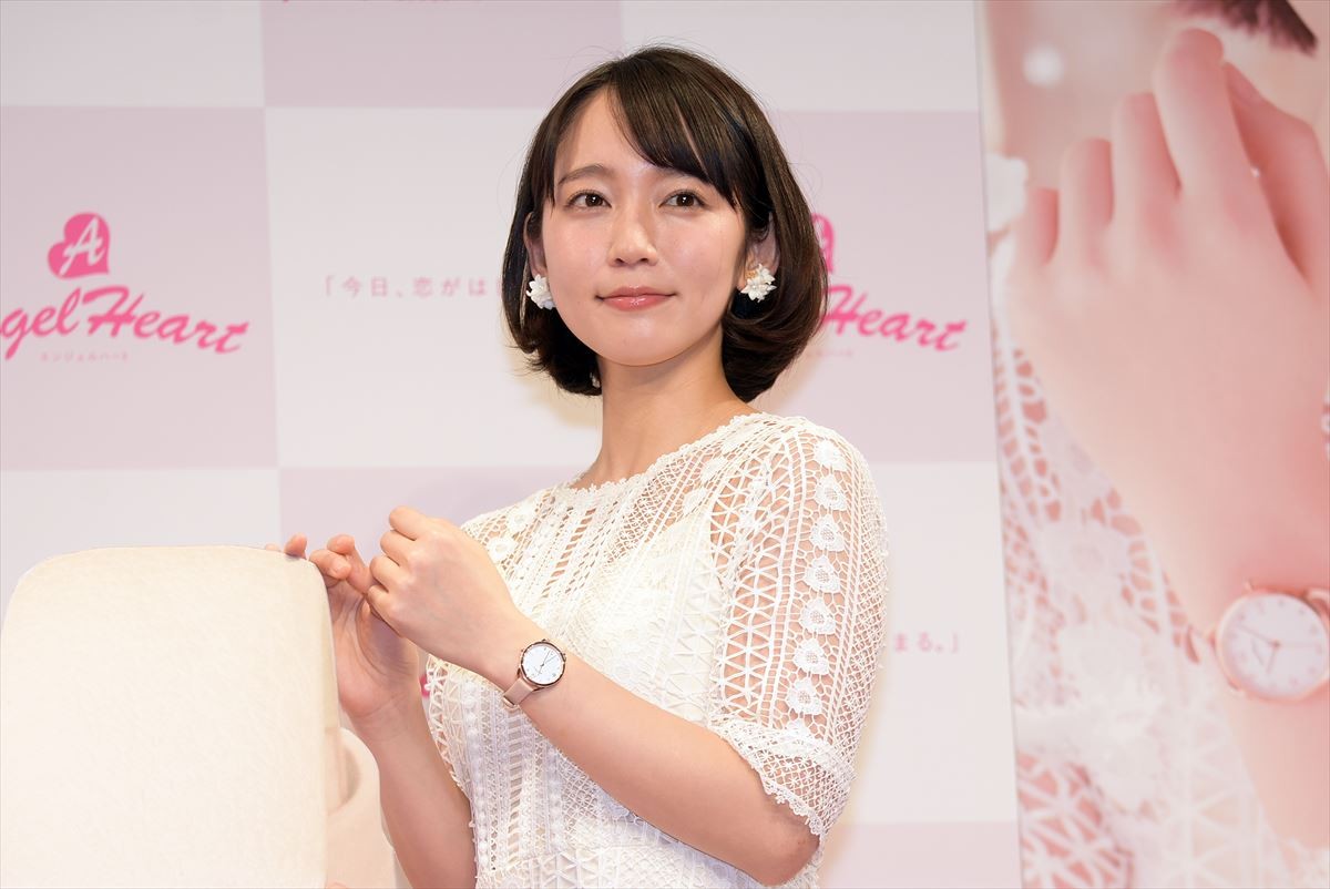 吉岡里帆、事務所の後輩が「すごく可愛くってプレゼントを贈りたい」と笑顔