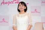 吉岡里帆、腕時計ブランド「エンジェルハート」新イメージキャラクター就任会見に登場