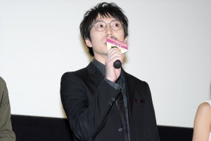 高橋優、『honey』完成披露舞台挨拶に登壇