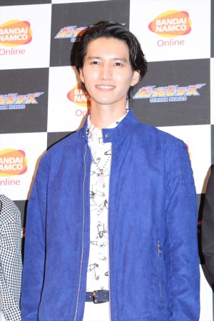 田口淳之介、『ガンダムヒーローズ』プレス発表会に登場