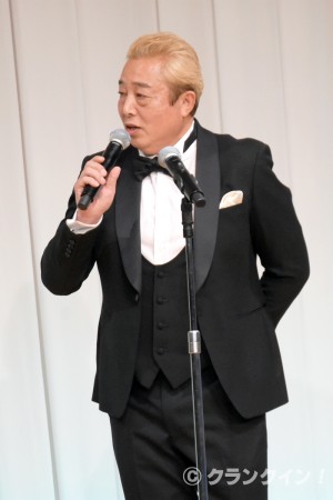 「第27回 東京スポーツ映画大賞」授賞式、司会のガダルカナル・タカ