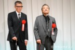 急逝した大杉漣を想う塩見三省（左）と西田敏行（右）。「第27回 東京スポーツ映画大賞」授賞式にて。