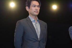 江口洋介、テレビ東京新ドラマ『ヘッドハンター』会見に登場