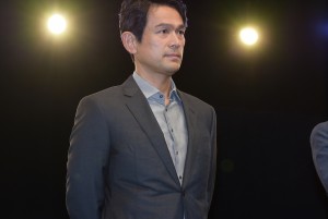 江口洋介、テレビ東京新ドラマ『ヘッドハンター』会見に登場