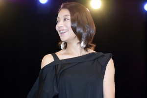 小池栄子、テレビ東京新ドラマ『ヘッドハンター』会見に登場