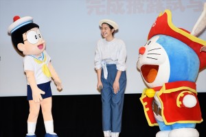 『映画ドラえもん のび太の宝島』完成披露舞台挨拶