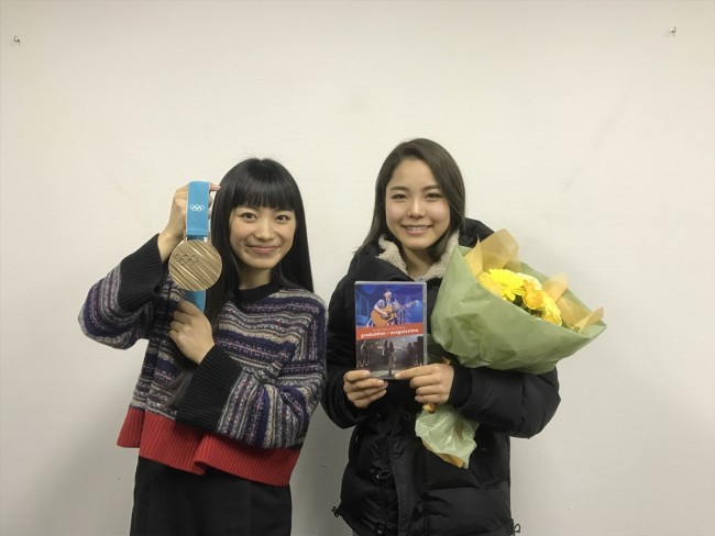『miwaのオールナイトニッポンPremium』で共演するmiwaと高梨沙羅