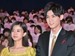 【写真】小瀧望が登場した映画『プリンシパル～恋する私はヒロインですか？～』初日舞台挨拶の様子