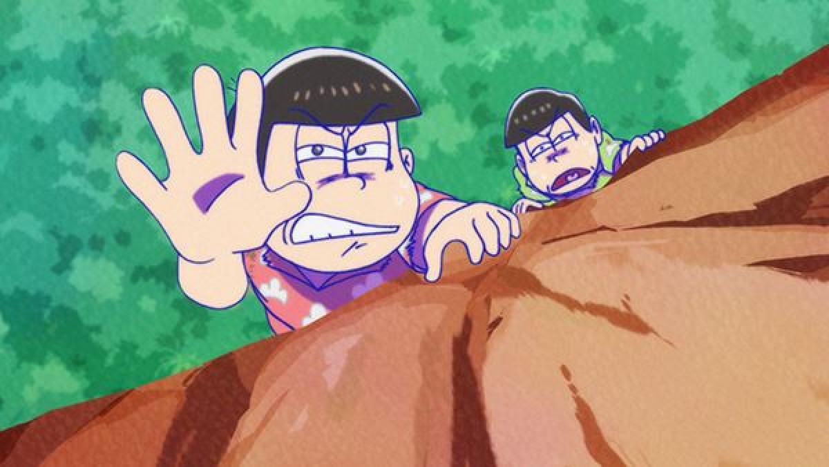 TVアニメ『おそ松さん』第22話場面写真解禁　お酒片手に機内を満喫する6つ子たち