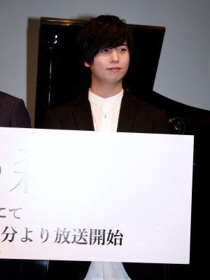 斉藤壮馬、TVアニメ『ピアノの森』記者会見にて