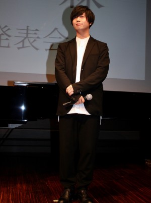 斉藤壮馬、TVアニメ『ピアノの森』記者会見にて