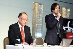 「フジテレビ 4月改編記者発表」の様子