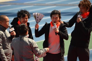 『パラ駅伝 in TOKYO 2018』にて稲垣吾郎、草なぎ剛、香取慎吾