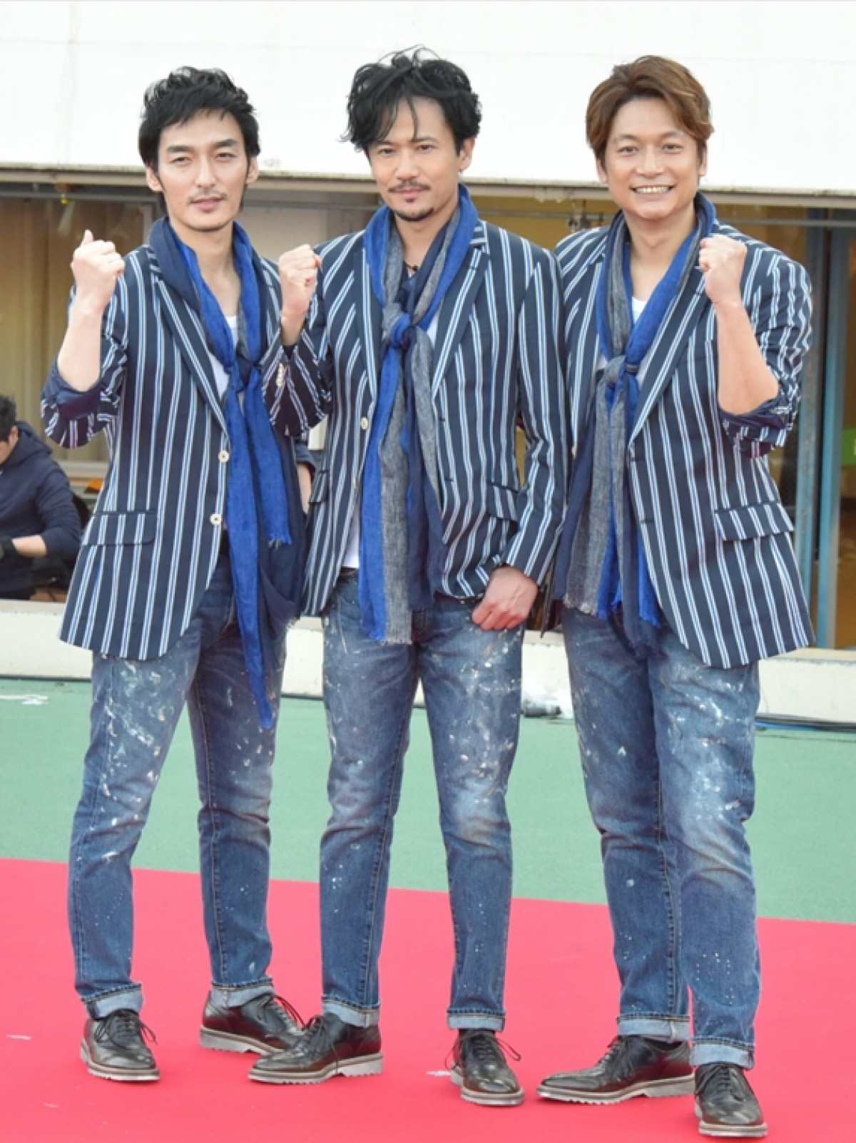 稲垣吾郎、草なぎ剛、香取慎吾、パラスポーツ応援チャリティー曲を『パラ駅伝』で熱唱