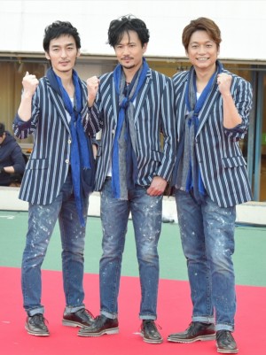 『パラ駅伝 in TOKYO 2018』にて稲垣吾郎、草なぎ剛、香取慎吾