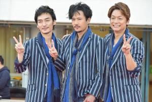 『パラ駅伝 in TOKYO 2018』にて稲垣吾郎、草なぎ剛、香取慎吾