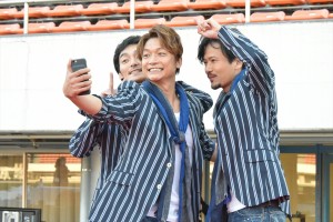 『パラ駅伝 in TOKYO 2018』にて稲垣吾郎、草なぎ剛、香取慎吾