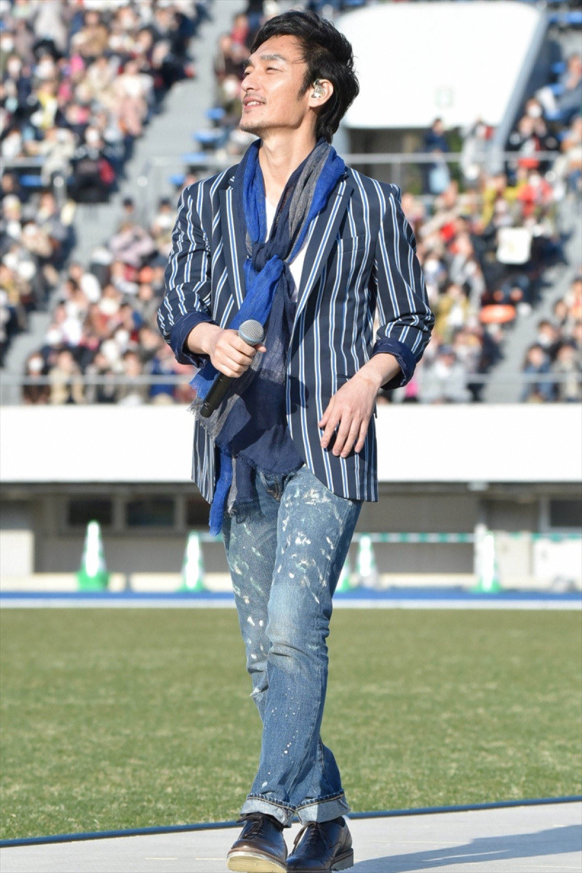 稲垣吾郎、草なぎ剛、香取慎吾、パラスポーツ応援チャリティー曲を『パラ駅伝』で熱唱