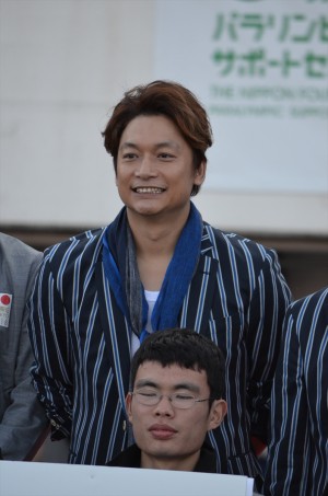 『パラ駅伝 in TOKYO 2018』に登場した香取慎吾