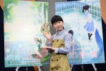 映画『リズと青い鳥』アフレコ取材会に登場した本田望結