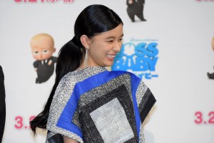 『ボス・ベイビー』ジャパンプレミアに登場した芳根京子