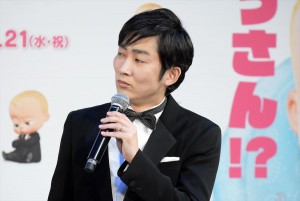 『ボス・ベイビー』ジャパンプレミアに登場した石田明（NON STYLE）