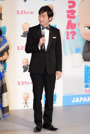 『ボス・ベイビー』ジャパンプレミアに登場した石田明（NON STYLE）