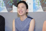 NHK連続テレビ小説『半分、青い。』第1週完成試写会に登場した永野芽郁