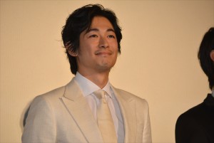 『坂道のアポロン』初日舞台挨拶に登壇したディーン・フジオカ