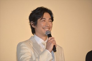 『坂道のアポロン』初日舞台挨拶に登壇したディーン・フジオカ