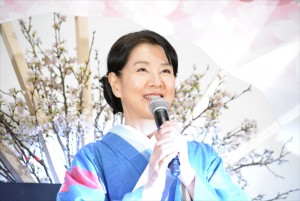 『北の桜守』初日舞台挨拶に登壇した吉永小百合