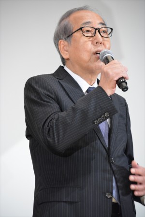 『北の桜守』初日舞台挨拶に登壇した岸部一徳