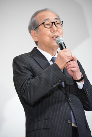 『北の桜守』初日舞台挨拶に登壇した岸部一徳