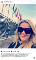リース・ウィザースプーン、国際女性デーを祝福　※「リース・ウィザースプーン」インスタグラム