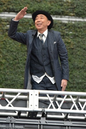 木梨憲武、『いぬやしき』新宿プレミアムイベントに登場