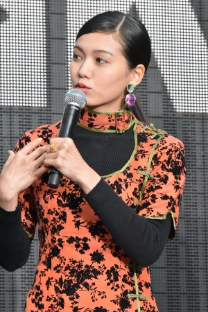 二階堂ふみ、『いぬやしき』新宿プレミアムイベントに登場