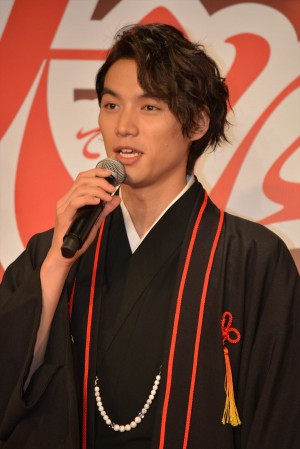 映画『曇天に笑う』“曇天丸”出発式＆公開記念トークイベントに登場した福士蒼汰