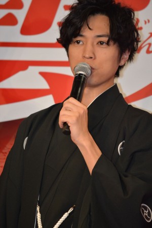 映画『曇天に笑う』“曇天丸”出発式＆公開記念トークイベントに登場した桐山漣