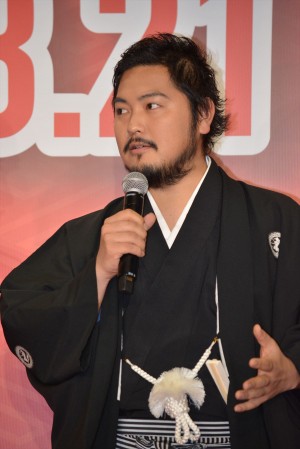 映画『曇天に笑う』“曇天丸”出発式＆公開記念トークイベントに登場した加治将樹