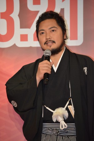 映画『曇天に笑う』“曇天丸”出発式＆公開記念トークイベントに登場した加治将樹