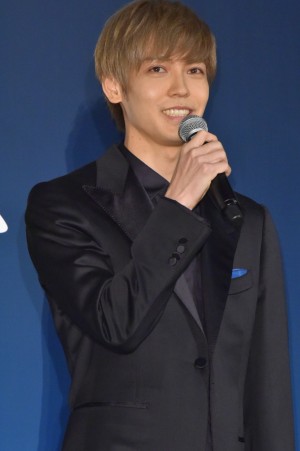 『娼年』完成披露舞台挨拶に登壇した猪塚健太