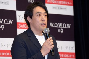 『連続ドラマW イノセント・デイズ』完成披露試写会＆舞台挨拶に登壇した石川慶監督