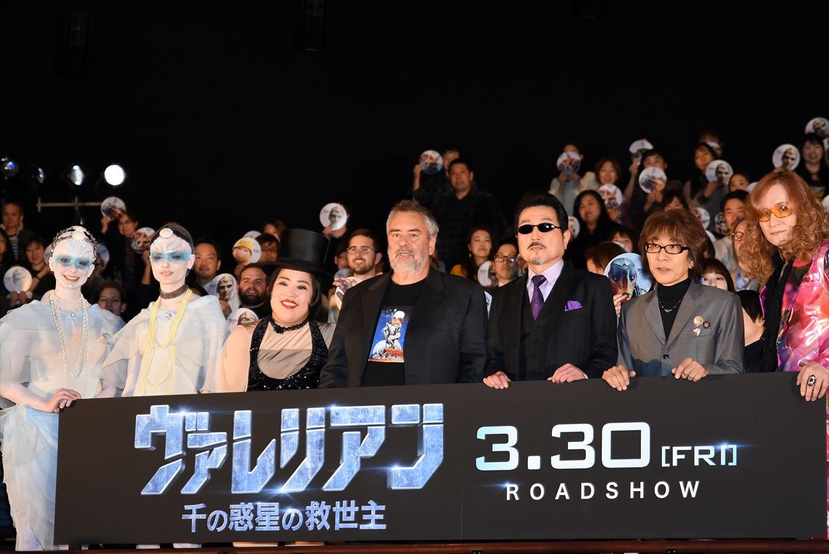 『ヴァレリアン』続編、リュック・ベッソン監督「もしかしたら」