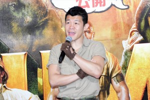 『ジュマンジ／ウェルカム・トゥ・ジャングル』スペシャルスクリーニングイベントに登場した亀田興毅