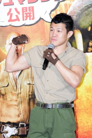 『ジュマンジ／ウェルカム・トゥ・ジャングル』スペシャルスクリーニングイベントに登場した亀田興毅